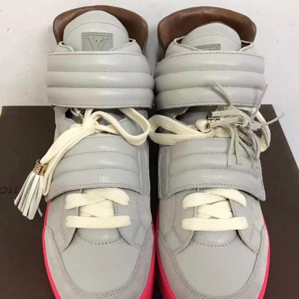 Louis Vuitton LV Kanye West Jasper Don Yeezy Patchwork Sneakers